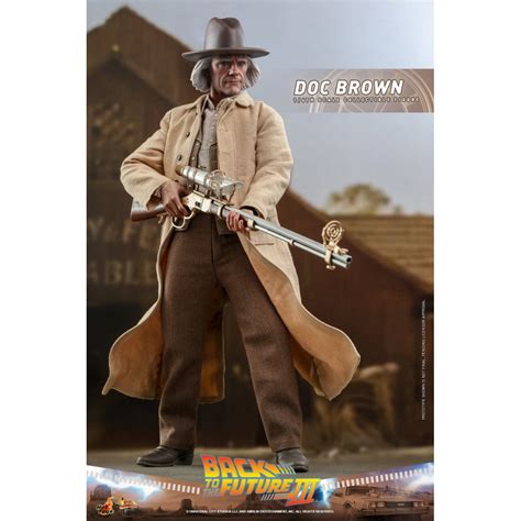 Hot Toys Retour Vers Le Futur Doc Brown Movie Masterpiece Figurine