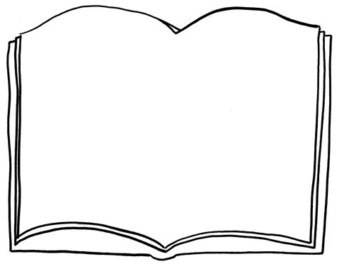 Book Template Clipart Best