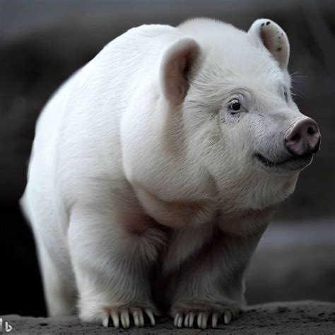 Polar Bearpig Hybrid By Saulalbertez On Deviantart