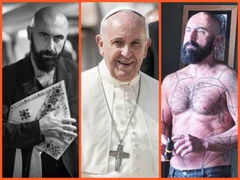 What Gay Slur Pope Francis Has All His Gowns Made By This Queer Tatted Up Bearded Daddy Queerty