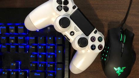 Как подключить мышь и клавиатуру к playstation 4?