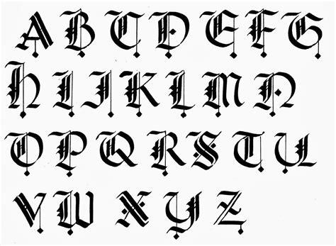 Calligraphy Alphabet A to Z | Oppidan Library