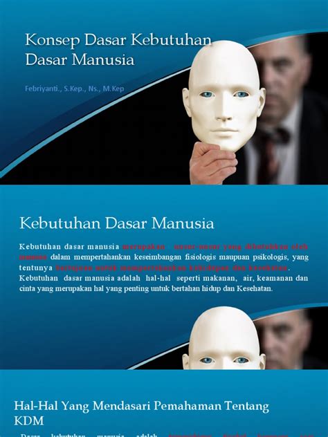 Kebutuhan Dasar Manusia Pdf Karier And Perkembangan