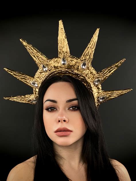 Headdress Headpiece Statue Of Liberty Crown Costume Hats Tiara