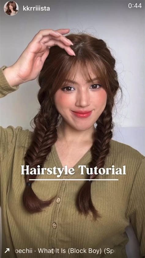 Summer hairstyles Kolay saç stilleri Basit saç stilleri Günlük saç