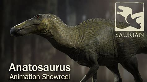 Saurian Anatosaurus Animation Showreel Youtube