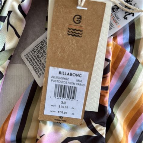Billabong Swim Nwt Billabong Postcards From Paradise Plunge Reversible Bikini Top Poshmark
