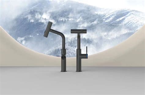 Sanipro Waterfall Stainless Steel Hot Cold Mixer Tap