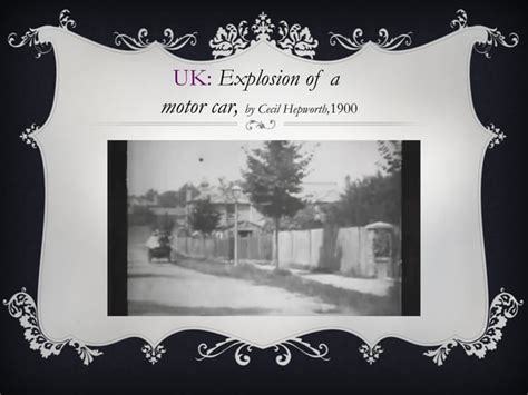 Early Film Technology And Technique 1800 1905 Ppt