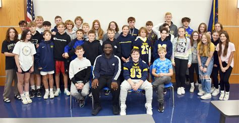 School Inducts Student Government Officers Mars Area Middle School