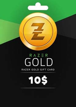 Карта пополнения RAZER GOLD $10 CARD US Регион – фото, отзывы ...