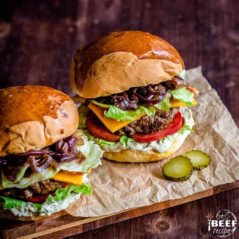 Easy Loaded Burger Recipe | Best Beef Recipes