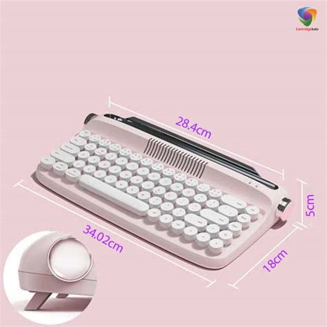 کیبورد بلوتوثی اکتو مدل B307 - کارتریج کالا