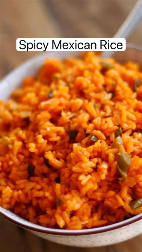 Spicy Mexican Rice Artofit
