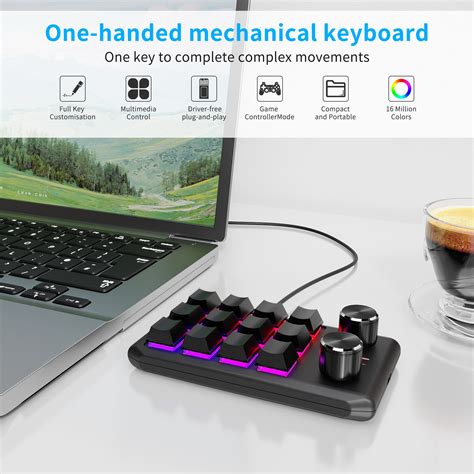 Programming Macro Custom 2 Knob Bluetooth Keyboard... – Vicedeal