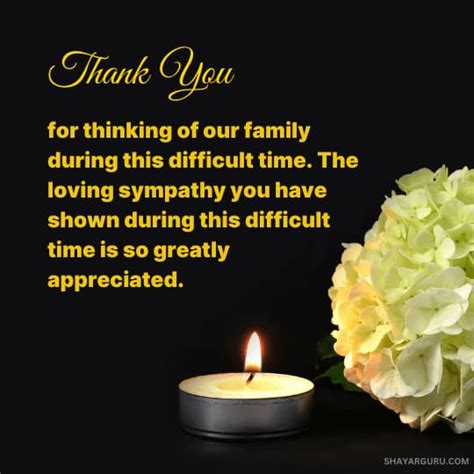 80 Thank You Messages For Sympathy And Condolence