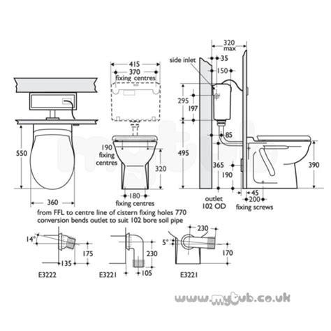 Ideal Standard Altohalo E7573 Btw Ho Pan White Ideal Standard