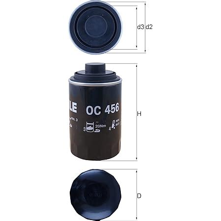 Amazon.com: Mahle OC 456 Oil Filter : Automotive