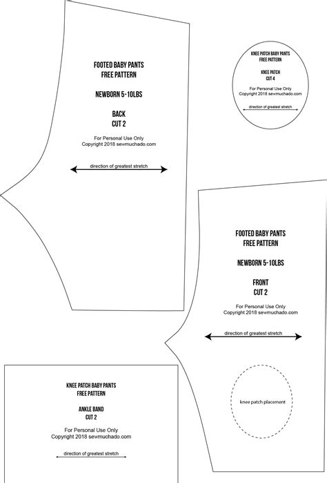 Printable Pants Pattern Free - udlvirtual.esad.edu.br