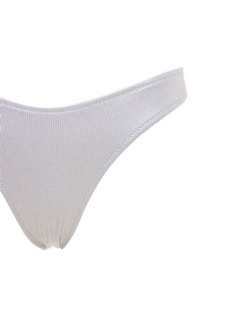 Matin E By Chiara Biasi Lvr Exclusive Alba Bikini Bottoms Silver