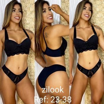 Kit só Zilook atacado conjunto de lingerie de luxo Sutiã e calcinha Zilook Dy Any Dy