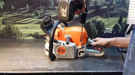 Discover The Inner Workings Of The Stihl Ms Chainsaw With A Detailed