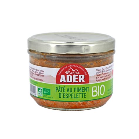 P T Au Piment D Espelette Bio Charcuterie Ader