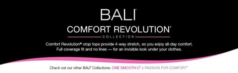 Bali Womens Comfort Revolution Mf Crop Top Pk X J White Nude Xl At Amazon Womens