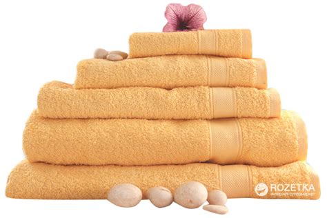 Махровое полотенце Novita 50х90 Желтое (50х90 Sun Yellow) – купить ...