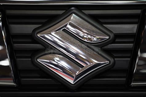 Suzuki logo emblem sign editorial stock photo. Image of closeup - 257388088