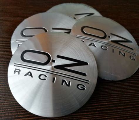 4pcs OZ RACING Auto Car Wheel Center Hub Cap Badge Emblem Decal