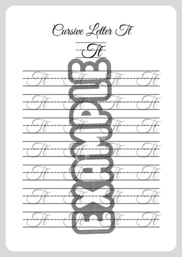 How To Write Capital T In Cursive 2024 Lowercase