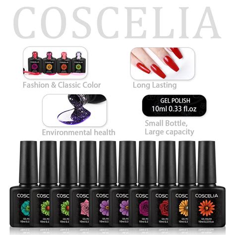 Buy COSCELIA 36W LED Nail Lamp 8PCS Nail Gel Polish Soak Off Nail