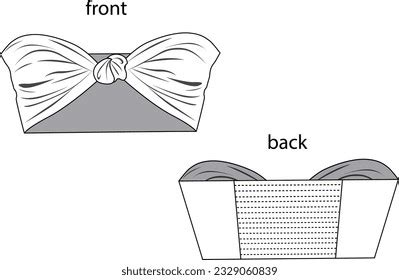 9 Twisted Bikini Flat Sketch Stock Vectors And Vector Art Shutterstock