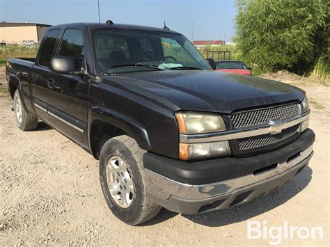 2004 Chevrolet 1500 Silverado Extended Cab Pickup Bigiron Auctions