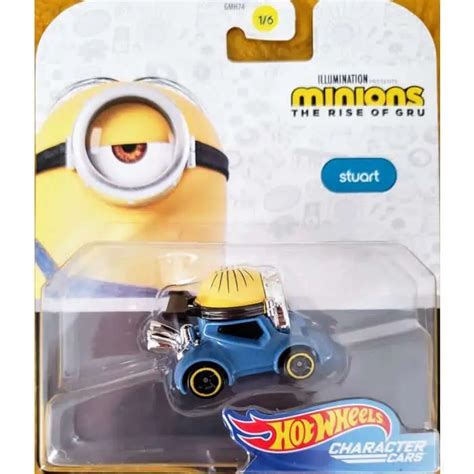 Hot Wheels Character Cars Minions Stuart Universo Hot Wheels