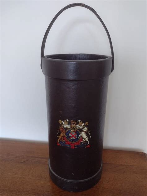 Antique Leather Fire Bucket
