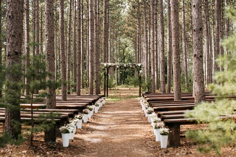 Woodsy Forest Boho Vintage Wedding Wisconsin Bride Nicola Harger