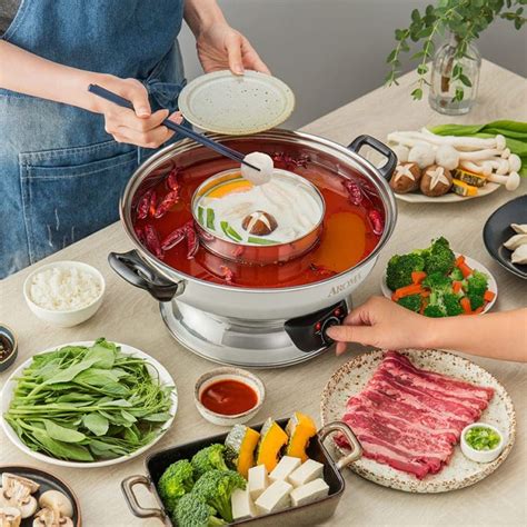 Qt Electric Stainless Steel Aroma Hot Pot