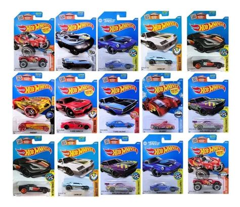 Kit Hot Wheels C Unidades De Carrinhos Mega Top Cores Frete Gr Tis