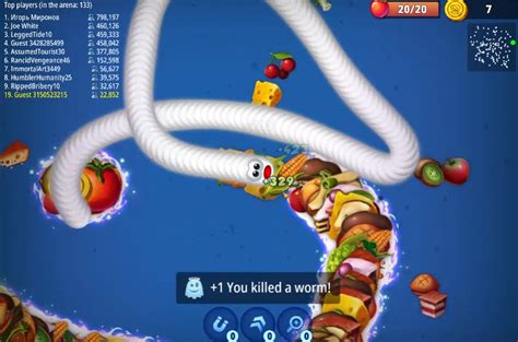 Worms Zone A Slithery Snake Play Free Online Games On PlayPlayFun