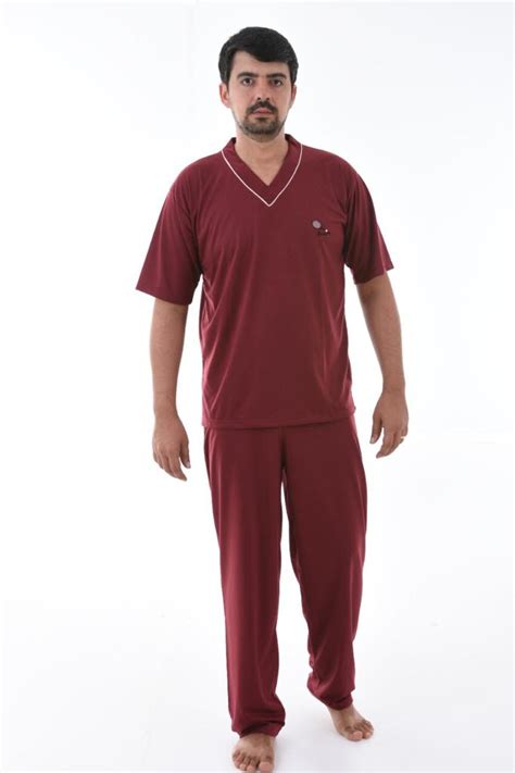 PIJAMA MASCULINO CALÇA E CAMISA MEIA MANGA Sula Moda Íntima Lingerie Feminina Conjuntos