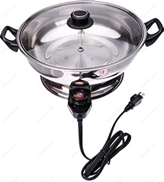 Amazon Shabu Shabu Hot Pot Electric Mongolian Hot Pot With Divider Electric Cookers Home