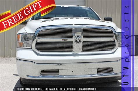 Find 2013 Dodge Ram 1500 Upper And Bumper Accents 6pc Chrome Billet