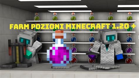 Farm Pozioni 1 20 Minecraft Bedrock E Java Edition YouTube