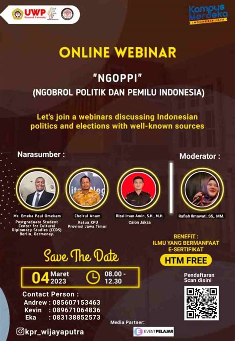 Ngoppi Ngobrol Politik Dan Pemilu Indonesia Bareng Milenial Event