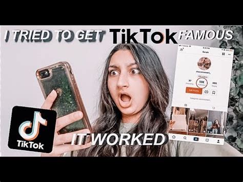 I TRIED BEING TIK TOK FAMOUS IT WORKED OMG YouTube