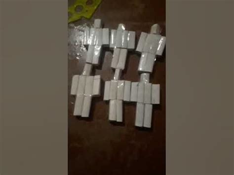 как сделать роблокс из бумаги - YouTube