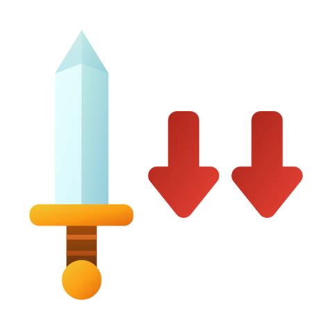 attack generic flat gradient icon
