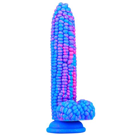 Amazon WEMAY Dildo Colourful Big Grain Corn Adult Sex Toy With